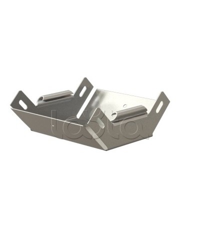 Угол 90° вертикальный внутренний Hyperline RST-VIA90-400-100-0,8-SZ в Нижнем Новгороде Аксессуары для лотков Pintop.ru