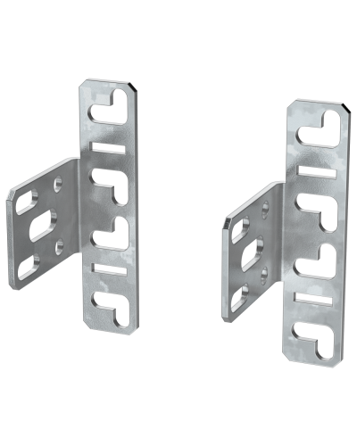 FORMAT Кронштейн профиля монтажного 50х25 тип 1 (2шт/упак) IEK (FO-00-BPRM-1) в Нижнем Новгороде Аксессуары для стоек и шкафов Pintop.ru