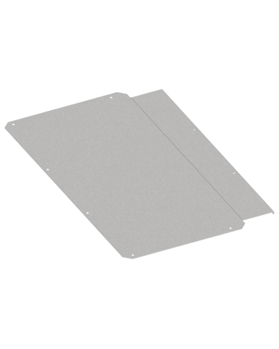 FORMAT Фланец основания встроенного отсека сплошной 400х800мм IEK (FO-00-FBCS-040-080) в Нижнем Новгороде Аксессуары для стоек и шкафов Pintop.ru