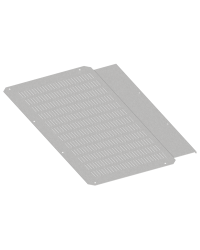 FORMAT Фланец основания встроенного отсека вентилируемый 400х800мм IEK (FO-00-FBCV-040-080) в Нижнем Новгороде Аксессуары для стоек и шкафов Pintop.ru