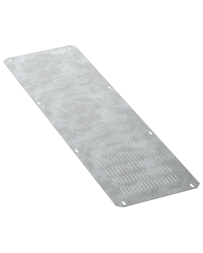 FORMAT Фланец основания вентилируемый в шкаф 400х1000мм IEK (FO-00-FBV-040-100) в Нижнем Новгороде Аксессуары для стоек и шкафов Pintop.ru