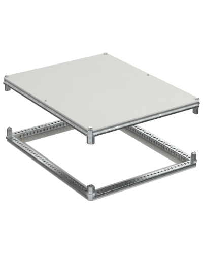 FORMAT Крыша и основание (под фланец) 1000х800мм IEK (FO-00-KOF-100-080) в Нижнем Новгороде Аксессуары для стоек и шкафов Pintop.ru