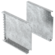 FORMAT Панель монтажная боковая перфорированная 300х400мм (2шт/упак) IEK (FO-00-MPSP-030-040)