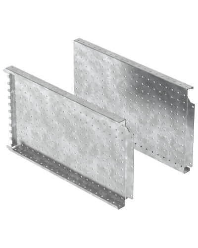 FORMAT Панель монтажная боковая перфорированная 300х600мм (2шт/упак) IEK (FO-00-MPSP-030-060) в Нижнем Новгороде Аксессуары для стоек и шкафов Pintop.ru