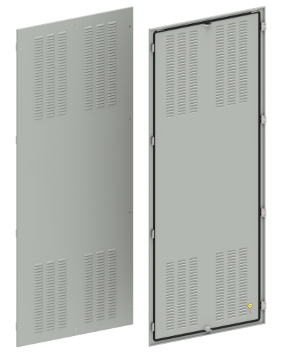 FORMAT Панель задняя вентилируемая 2000х800мм IEK (FO-00-PBV-200-080) в Нижнем Новгороде Аксессуары для стоек и шкафов Pintop.ru