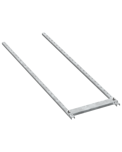 FORMAT Панель нижняя наборная в шкаф 400х800мм IEK (FO-00-PLT-040-080) в Нижнем Новгороде Аксессуары для стоек и шкафов Pintop.ru