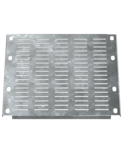 FORMAT Заглушка панели нижней наборной вентилируемой 200мм в шкаф шириной 400мм IEK (FO-00-PLTV-020-040) в Нижнем Новгороде Аксессуары для стоек и шкафов Pintop.ru