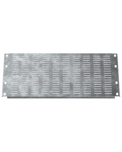 FORMAT Заглушка панели нижней наборной вентилируемой 200мм в шкаф шириной 600мм IEK (FO-00-PLTV-020-060) в Нижнем Новгороде Аксессуары для стоек и шкафов Pintop.ru