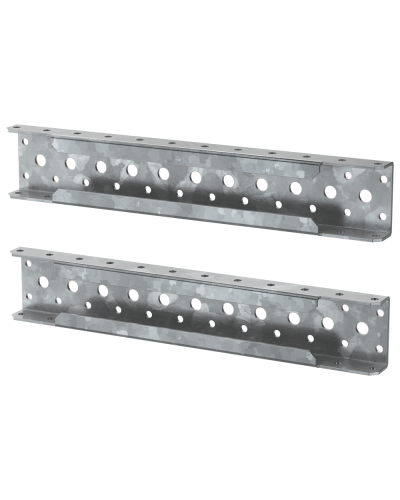 FORMAT Профиль монтажный 50х25 в шкаф 400мм (2шт/упак) IEK (FO-00-PRM-040) в Нижнем Новгороде Аксессуары для стоек и шкафов Pintop.ru