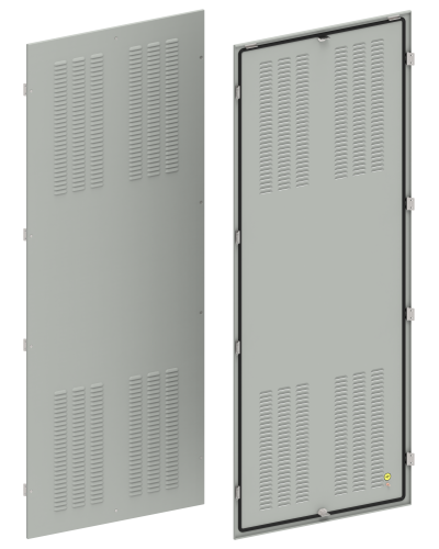 FORMAT Панель боковая вентилируемая 2000х800мм IP31 (2шт/компл) IEK (FO-00-PSV-200-080-31) в Нижнем Новгороде Аксессуары для стоек и шкафов Pintop.ru