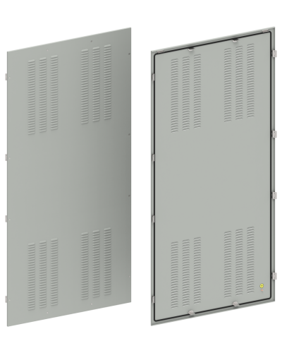FORMAT Панель боковая вентилируемая 2000х1000мм IP31 (2шт/компл) IEK (FO-00-PSV-200-100-31) в Нижнем Новгороде Аксессуары для стоек и шкафов Pintop.ru