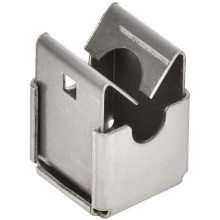 Держатель проводника круглого 8мм безболтовой нержавеющая сталь IEK (ZDP80-20-1-08)