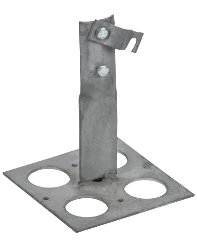 Держатель проводника круглого 6-10мм винтовой IEK (ZDP85-13-1-16-90) в Нижнем Новгороде Крепеж Pintop.ru