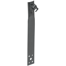 Держатель проводника круглого 6-10мм винтовой прямой h=150мм оцинкованная сталь TD IEK (ZDP86-13-1-16-150)