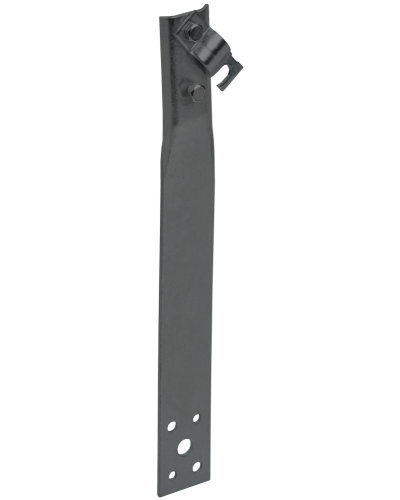 Держатель проводника круглого 6-10мм винтовой прямой h=150мм оцинкованная сталь TD IEK (ZDP86-13-1-16-150) в Нижнем Новгороде Крепеж Pintop.ru