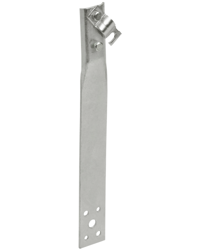 Держатель проводника круглого 6-10мм винтовой прямой h=150мм нержавеющая сталь IEK (ZDP86-20-1-16-150) в Нижнем Новгороде Крепеж Pintop.ru