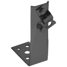 Держатель проводника круглого 6-10мм винтовой угловой h=150мм оцинкованная сталь TD IEK (ZDP87-13-1-16-150)