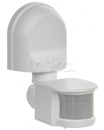 Датчик движения ДД-008 1100Вт 180град 12м IP44 белый IEK (LDD10-008-1100-001) в Нижнем Новгороде Дополнительное оборудование для ОПС Pintop.ru