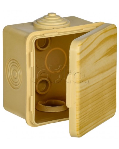 Коробка расп. КМ для о/п D=85х40мм IP54 4 вв. сосна IEK (UKO21-085-040-000-K34-54) в Нижнем Новгороде Распределительные коробки Pintop.ru