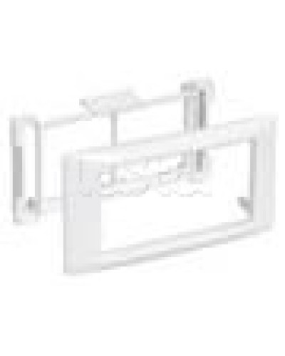 Рамка и суппорт на 4 модуля 45×45 IEK CKK-40D-RSU4-075-K01 в Нижнем Новгороде Распределительные коробки Pintop.ru