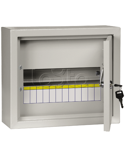 Щит распределительный навесной IEK ЩРн-9з с замком IP31 (MKM14-N-09-31-Z) в Нижнем Новгороде Щиты электрические Pintop.ru