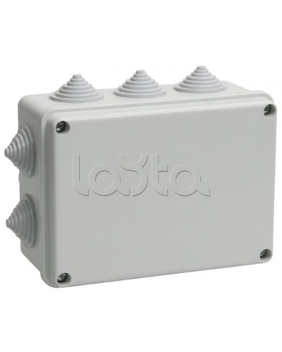 Коробка КМ41242 распаячная для о/п (RAL7035, 10 гермовводов) IEK UKO10-150-110-070-K41-55 в Нижнем Новгороде Распределительные коробки Pintop.ru