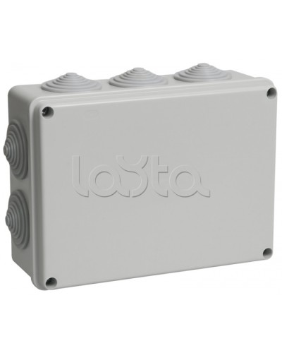 Коробка КМ41244 распаячная для о/п (RAL7035, 10 гермовводов) IEK UKO11-190-140-070-K41-55 в Нижнем Новгороде Аксессуары для средств охраны периметра Pintop.ru