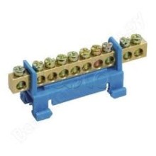 Шина нулевая с DIN-изолятором типа «Стойка» ШНИ-6х9-14-С-С IEK YNN10-69-14P-K07