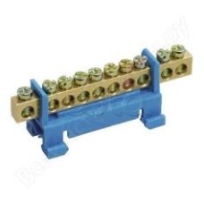 Шина нулевая с DIN-изолятором типа «Стойка» ШНИ-6х9-14-С-С IEK YNN10-69-14P-K07