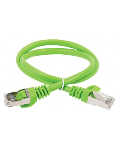 ITK Коммутационный шнур кат. 6A S/FTP LSZH 1м зеленый (PC02-C6ASL-1M) в Нижнем Новгороде Патч-корды и пигтейлы Pintop.ru