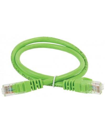 ITK Коммутационный шнур (патч-корд), кат.6 UTP, LSZH, 2м, зел. (PC02-C6UL-2M) в Нижнем Новгороде Патч-корды и пигтейлы Pintop.ru