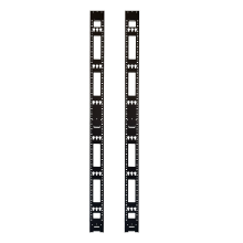 Комплект вертикальных лотков для PDU для шкафов LANMASTER DC 42U, 2 шт. LANMASTER LAN-DC-CB-42U-PDU-TR