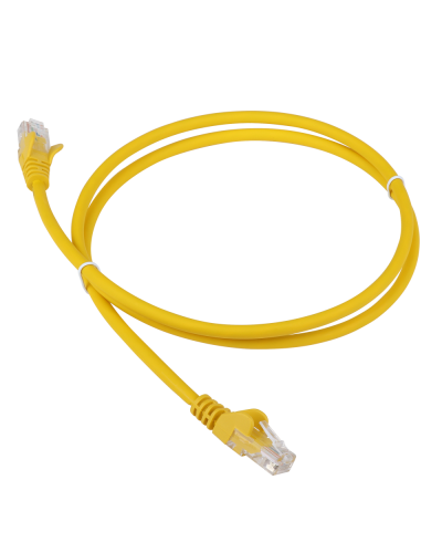 Патч-корд LANMASTER LSZH UTP кат.5e, 0.3 м, желтый LANMASTER LAN-PC45/U5E-0.3-YL в Нижнем Новгороде Патчкорды (медные) Pintop.ru