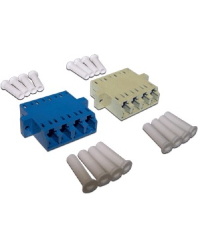 Адаптер оптический LC, OM4 корпус SC дуплекс, квадро LANMASTER LAN-4LC/S-AM-OM4 в Нижнем Новгороде Коннекторы Pintop.ru