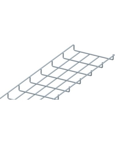 Лоток проволочный 25х300мм, Ф3.8мм, оцинкованный (3 м) LANMASTER LAN-MT25x300-3.8EZ в Нижнем Новгороде Кабельные лотки Pintop.ru
