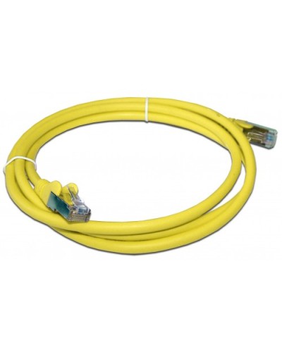 Патч-корд RJ45 - RJ45, 4 пары, FTP, категория 6, 1 м, желтый, LSZH LANMASTER LAN-PC45/S6-1.0-YL в Нижнем Новгороде Патч-корды и пигтейлы Pintop.ru