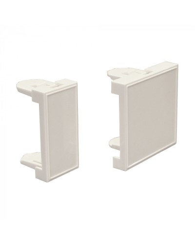 Заглушка 22.5х45, белая LANMASTER (LAN-SIP-22B-WH) в Нижнем Новгороде Проходные адаптеры и розетки оптические Pintop.ru