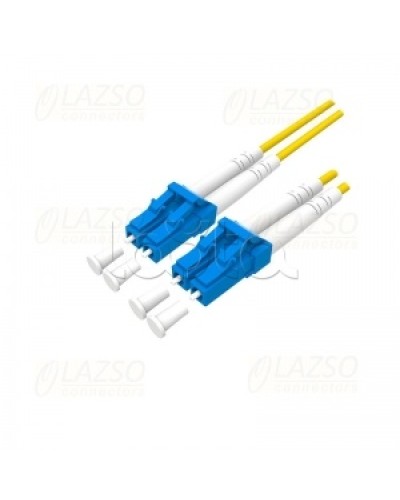 Патч-корд оптический Lazso PC-DU-LC/LC(3m) в Нижнем Новгороде Патч-корды и пигтейлы Pintop.ru