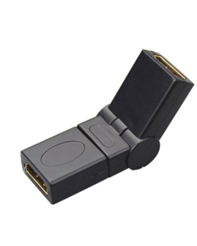 Соединитель поворотный HDMI розетка(А)/ HDMI розетка(А) LAZSO (APHH00/AA(S)) в Нижнем Новгороде Коннекторы Pintop.ru