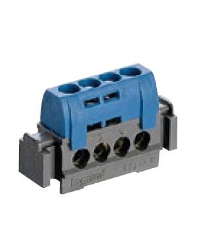 Клеммник синий 4х1.5-16 мм2 LEGRAND 004840 в Нижнем Новгороде Клеммные колодки Pintop.ru