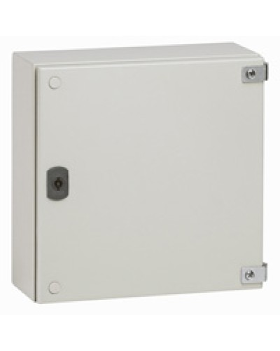 Промышленная коробка Atlantic металлическая квадратная IP66 IK10 300x300x120 мм RAL 7035 Legrand 035608 в Нижнем Новгороде Щиты электрические Pintop.ru