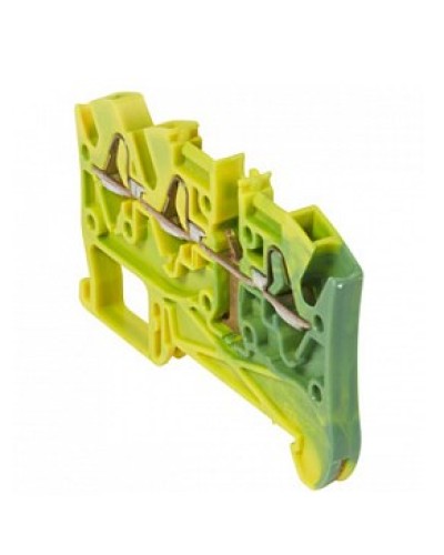 Клемма 4х5 1вх/2вых заземление Legrand 037210 в Нижнем Новгороде Клеммные колодки Pintop.ru