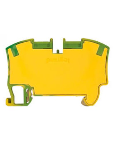 Пружинная клемма Viking 3 заземляющая однополюсная 2 проводника шаг 8 мм желто-зеленый Legrand 037272 в Нижнем Новгороде Клеммные колодки Pintop.ru