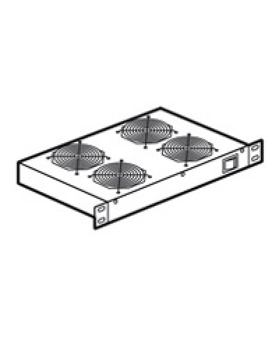 Полка с 4 вентиляторами высотой 1U Legrand 046490 в Нижнем Новгороде Полки для шкафов и стоек Pintop.ru