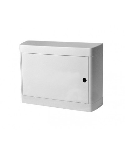 Накладной распределительный щит Nedbox с белой дверью 1 рейка х 12 (+1) модулей Legrand 601236 в Нижнем Новгороде Боксы для автоматов Pintop.ru