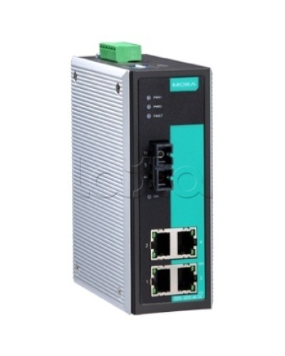 Коммутатор неуправляемый промышленный 4-портовый Moxa EDS-305-S-SC-T в Нижнем Новгороде Коммутаторы Pintop.ru