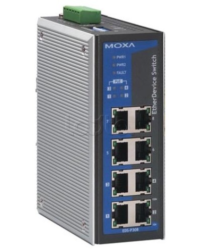 Коммутатор неуправляемый промышленный 8-портовый Moxa EDS-308-T в Нижнем Новгороде Коммутаторы Pintop.ru