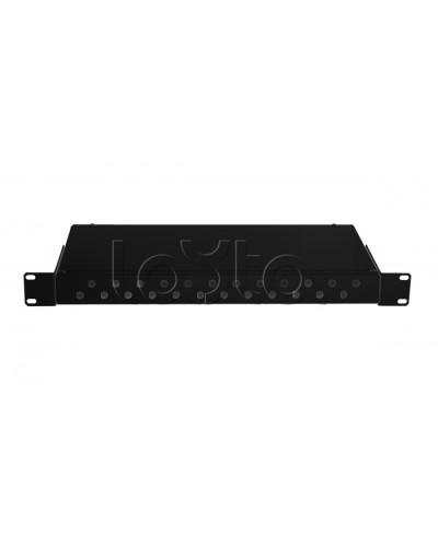 Оптический кросс 19 Essential Line, 1U, до 24 FC/ST портов, стальной, черный NIKOMAX (NMF-RP24FC-WS-ES-1U-BK) в Нижнем Новгороде Кросс оптический Pintop.ru