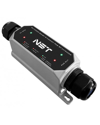 Уличный Ultra PoE удлинитель Gigabit Ethernet до 250м на 1 порт NST NS-EX-1GP/W в Нижнем Новгороде Дополнительное оборудование для сетей Pintop.ru