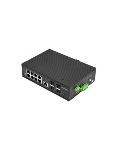 Промышленный управляемый (L2+) HiPoE коммутатор NST NS-SW-8G4G-PL/IM в Нижнем Новгороде Коммутаторы Pintop.ru